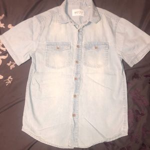 Paperdenim & Cloth button down jean shirt